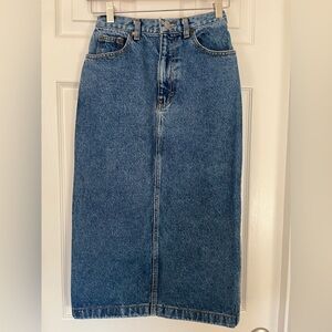 Calvin Klein Jean Skirt